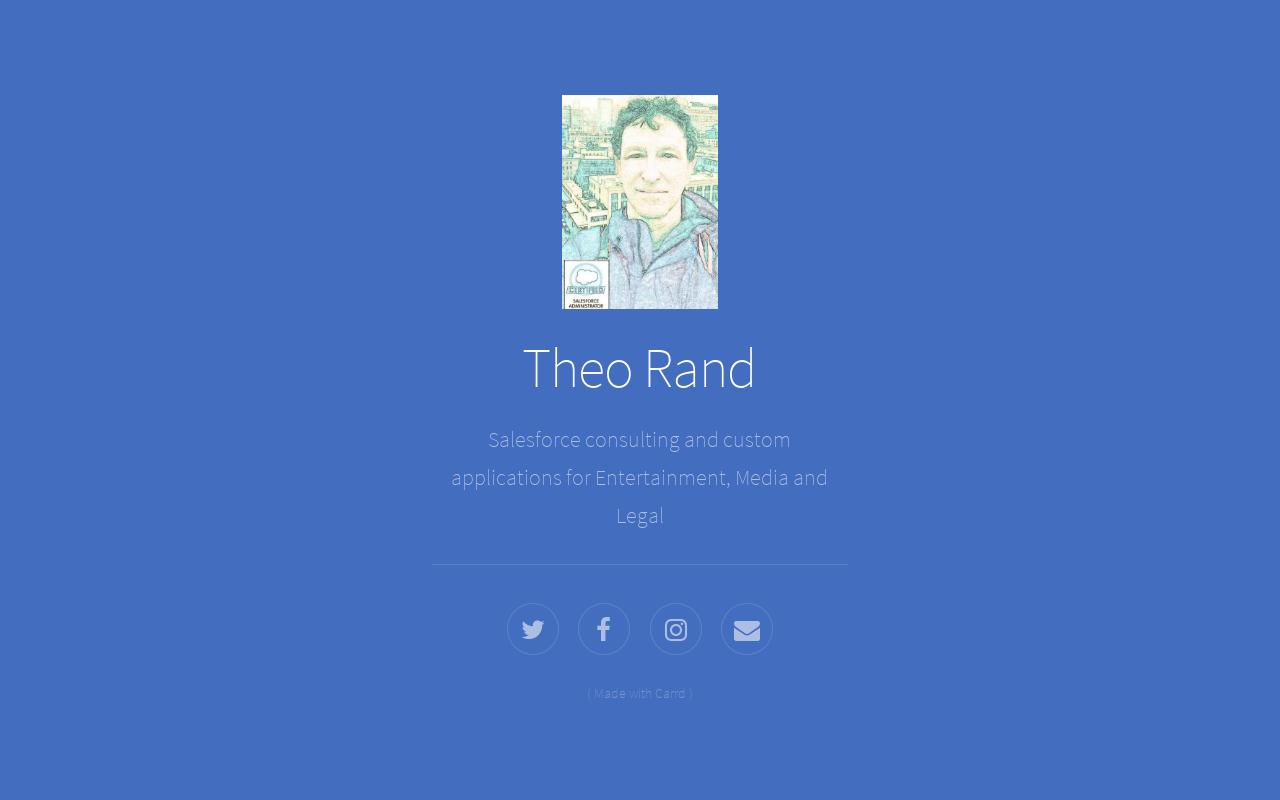 Carrd profile picture for @rand